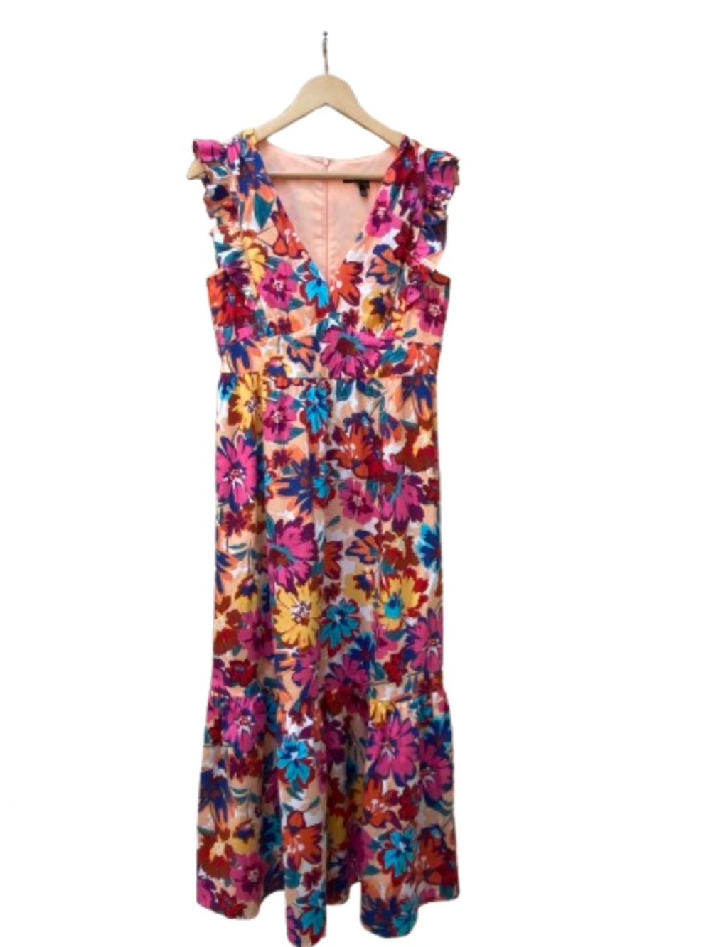 ✨NWT✨ Maggy London Floral Ruffle Sleeve Maxi Dress